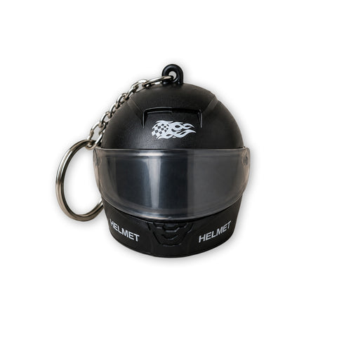 Black Helmet Keychain