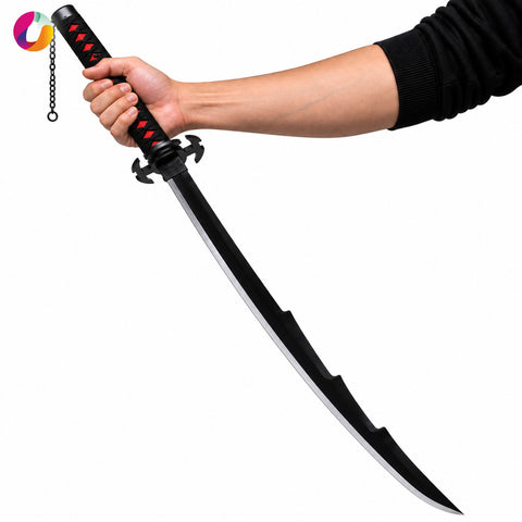 Bleach Circle Katana with Stand | Anime Inspired Wooden Katana Display