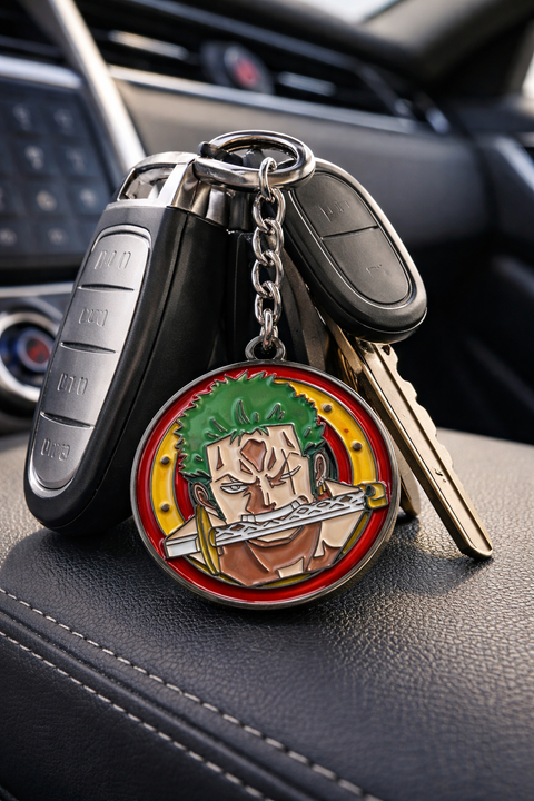 Zoro Keychain – Anime Edition