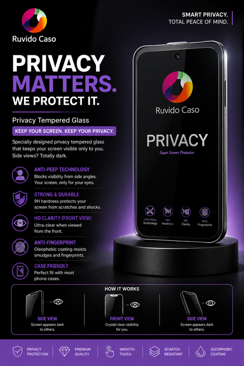 Privacy Tempered Glass