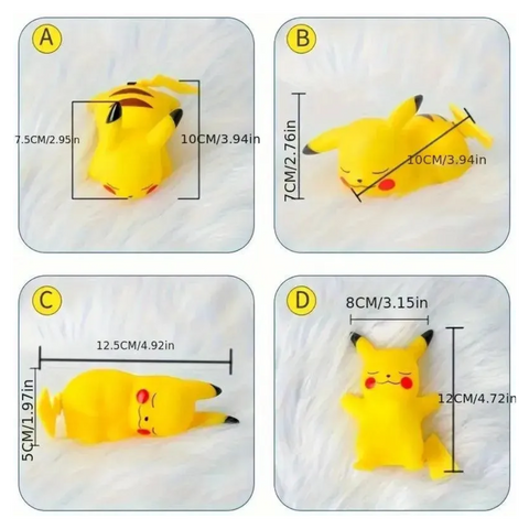 Pikachu lamp | Cute Pikachu Night Lamp