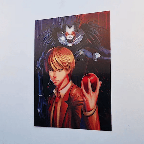 Death Note Yagami Light 3D Transition Poster