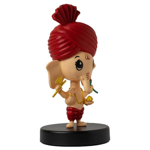 Shree Ganesh Bobblehead | Cute Lord Ganesha God Idol for Car Dashboard
