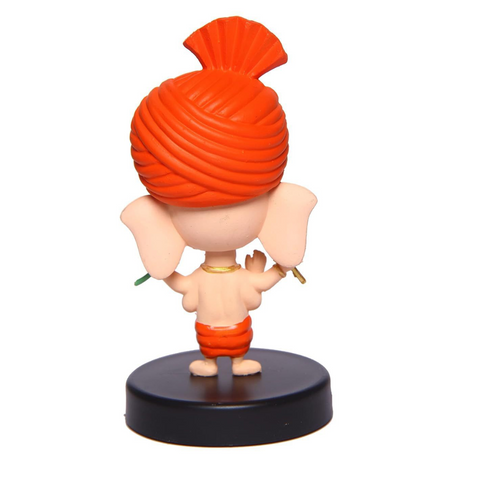 Shree Ganesh Bobblehead | Cute Lord Ganesha God Idol for Car Dashboard
