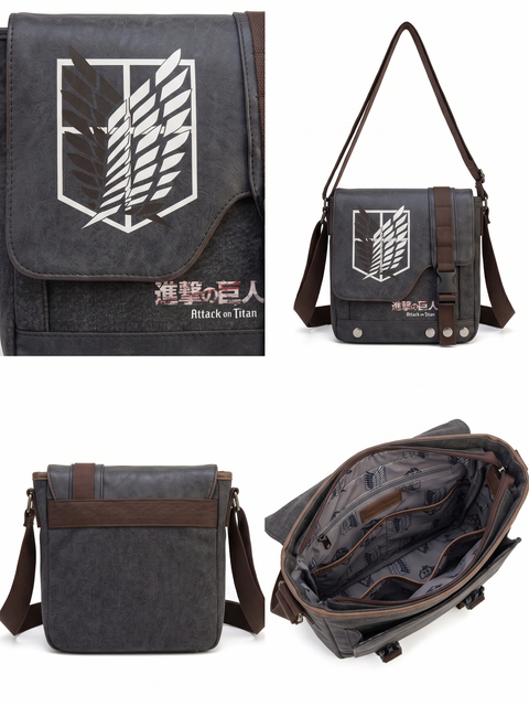 Attack On Titan Bagpack | Shoulder Messenger Bag | Crossbody Bag
