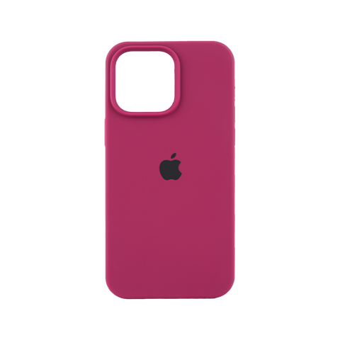 Magenta Original Silicon Case For iPhone 14 Pro Max