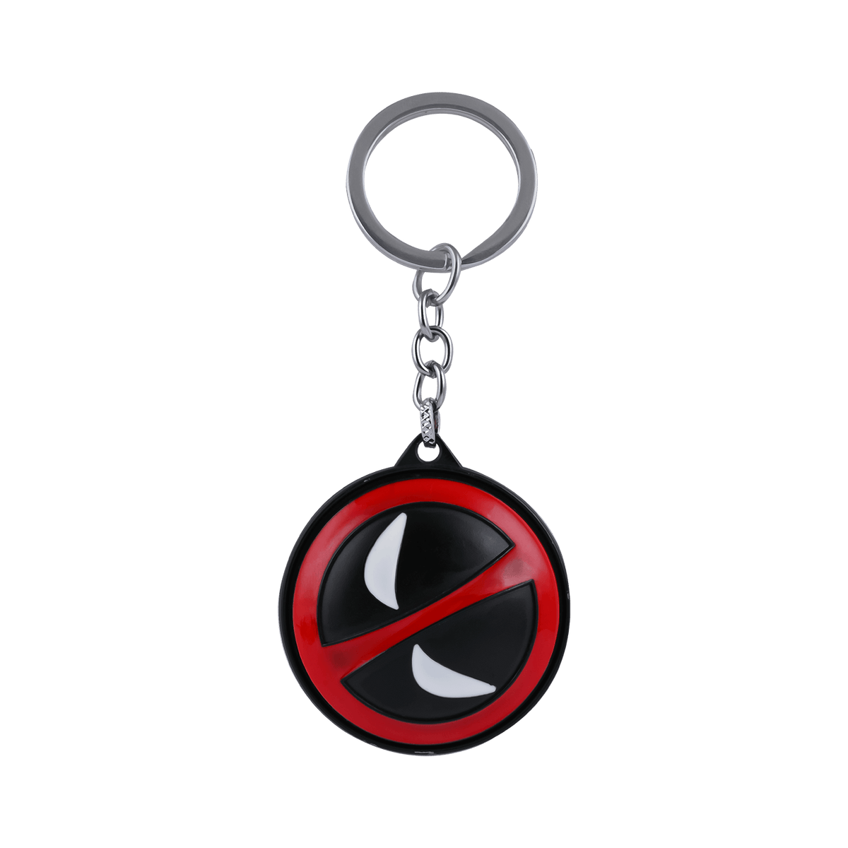 Deadpool Using Chain Rotating Deadpool Eye Locking key Chain – Ruvido Caso