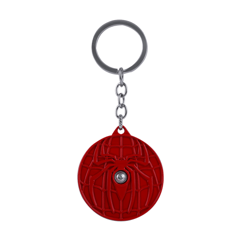 Rotating Spiderman Face Spinner key Chain