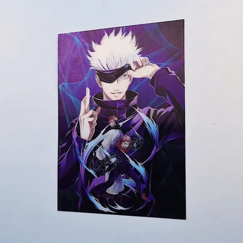 Satoru Gojo 3D Transition Poster