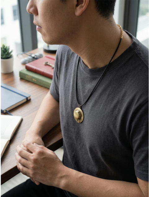Ace Hat Pendant – One Piece Inspired Necklace