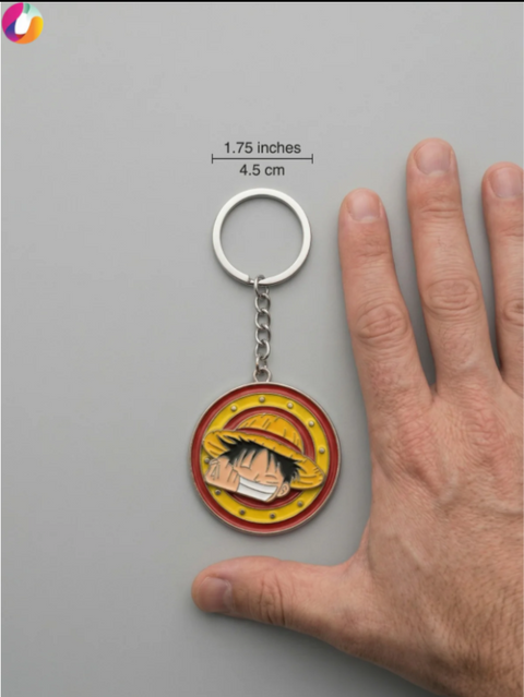 WANTED LUFFY SET(BAG+PANDENT+KEYCHAIN)