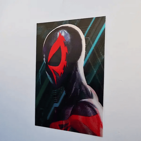 Spider Man Miles Morales 3D Transition Poster