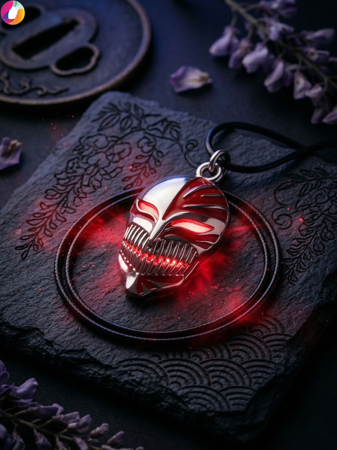 Ichigo Hollow Mask Pendant – Bleach Necklace
