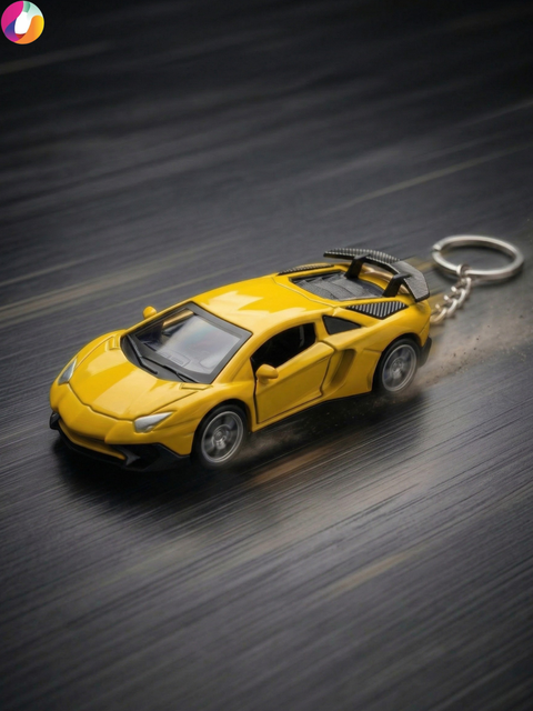 Sports Car Keychain – Pull Back Edition