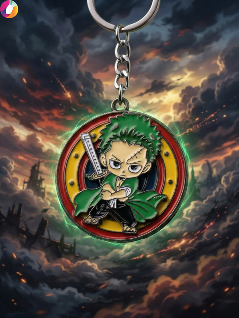 Mini Zoro Keychain – Chibi Edition