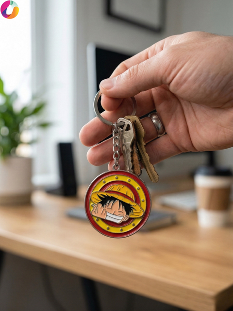Luffy Rotatable Keychain – One Piece Edition