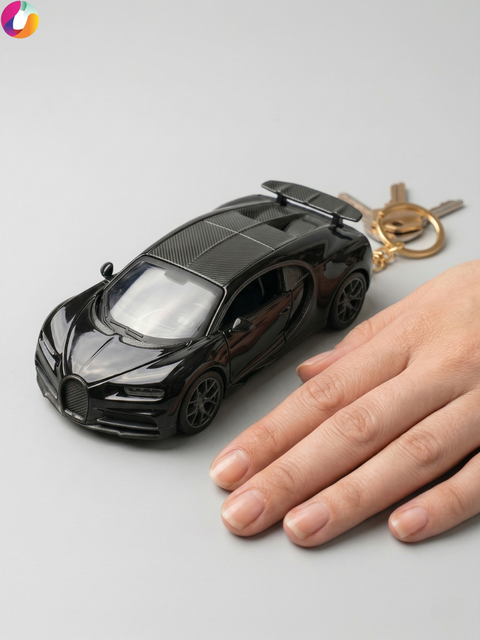 Luxury Sports Car Keychain – Premium Edition