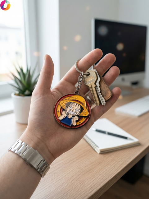 Luffy Keychain-Anime Edition