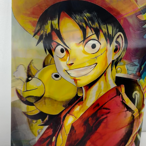 One Piece 3D Poster | Luffy, Sanji & Ace Poster