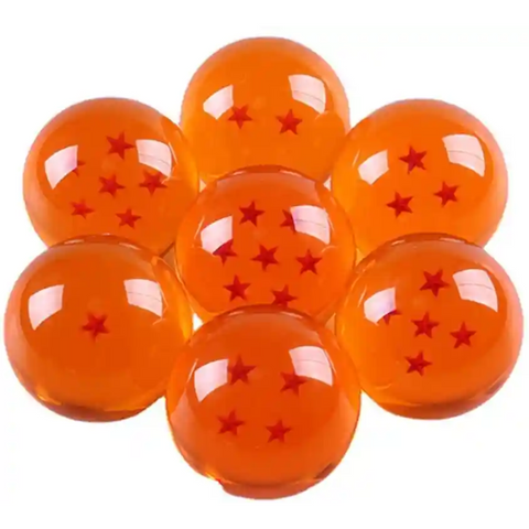 Dragon Balls | Dragon Ball Z Crystal Balls Set Collection in Box Set 7 Pcs