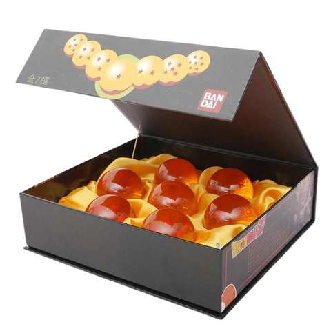 Dragon Balls | Dragon Ball Z Crystal Balls Set Collection in Box Set 7 Pcs