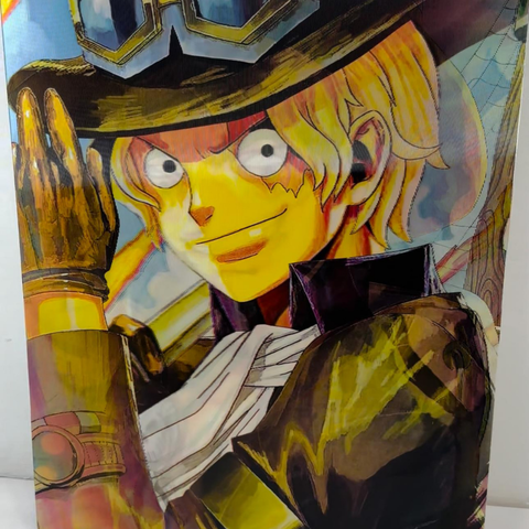 One Piece 3D Poster | Luffy, Sanji & Ace Poster
