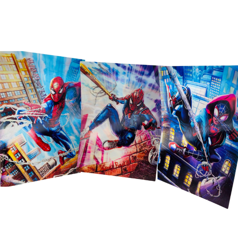 Spiderman 3D Poster | Marvel Wall Art | 3D Posters Online
