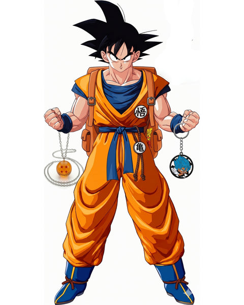 DRAGON BALL Z SET(1 bag+1 pendant+1 keychain)