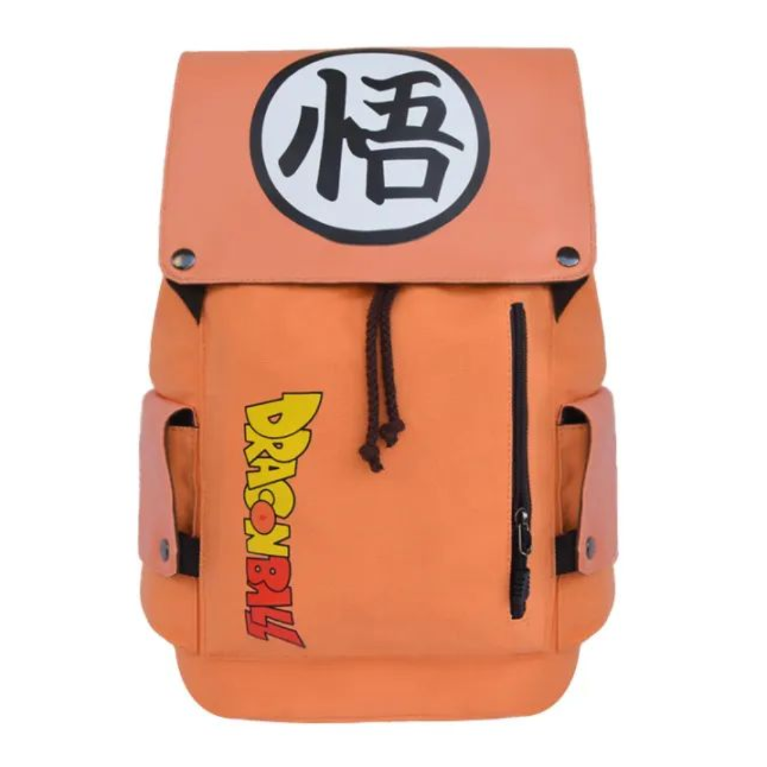 Dragonball z orange Anime Bag Goku Super Saiyan Backpack