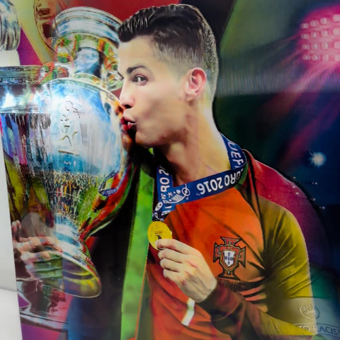 Cristiano Ronaldo 3D Poster – Sports 3D Poster for Fans | Cr7 3D
