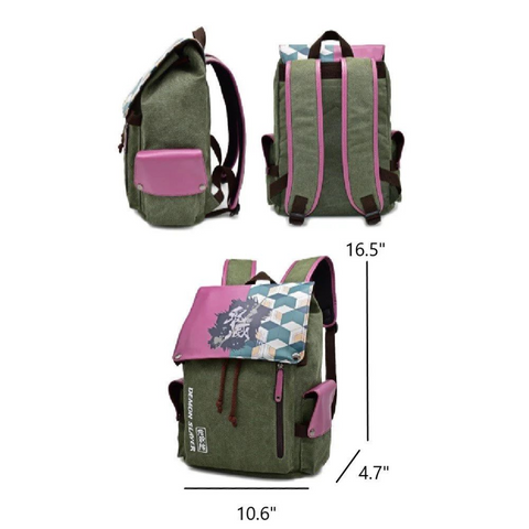 Tanjiro Backpack | Demon slayer anime bag