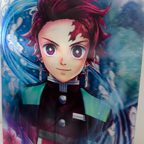 Tanjiro-Nezuku-Zenitsu-Inosuke 3d Poster
