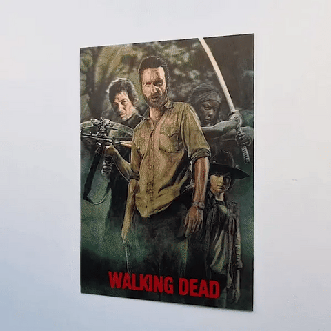 Walking Dead 3D Transition Poster