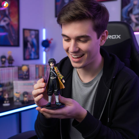 Demon Slayer Anime Giyu Tomioka Action Figure