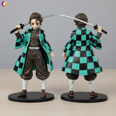 Demon Slayer Tanjiro Kamado Kimetsu No Yaiba Action Medium Figure