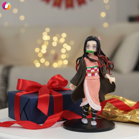 Nezuku  Demon Slayer Action Figure for Office Desk & Study Table