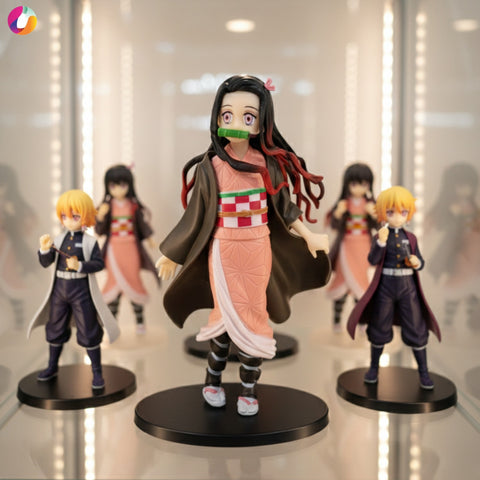 Nezuku  Demon Slayer Action Figure for Office Desk & Study Table