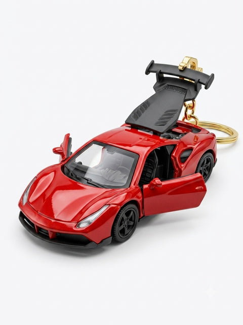Red Car Keychain