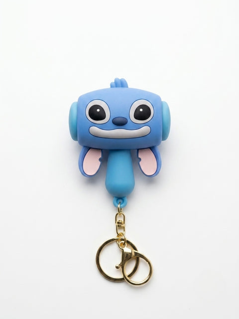 Stitch Hammer Chuchu Keychain