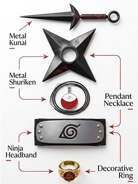 Set of 5 - Naruto