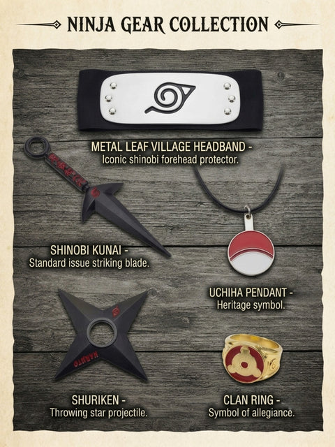 Set of 5 - Naruto