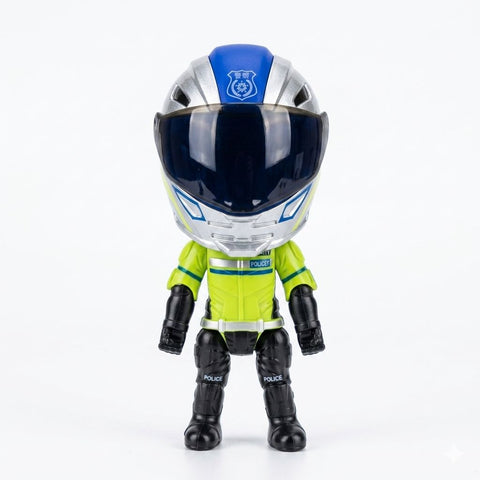 MotoGP Helmet Racer Metal Mini Figure