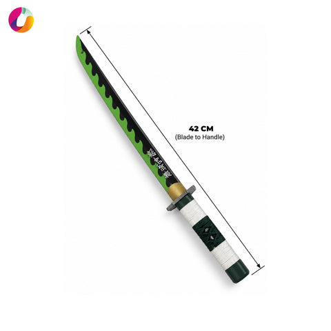 Sanemi Shinuzagawa Small Katana with stand