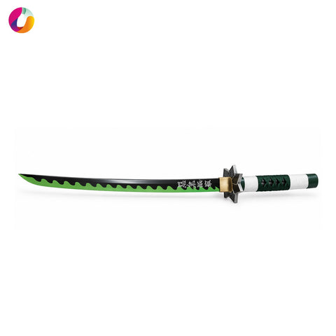 Sanemi Shinuzagawa Small Katana with stand