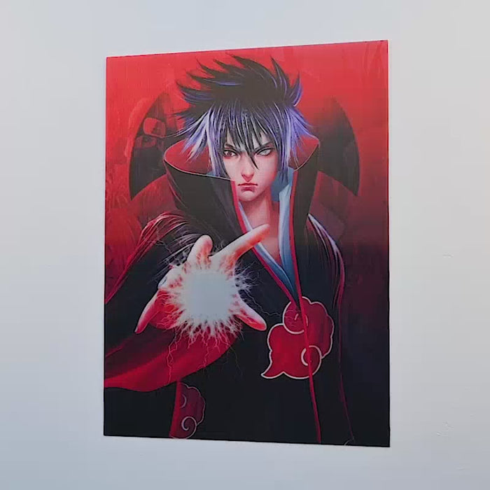 Itachi Uchiha 3D Poster Naruto 3D Poster Anime 3D Posters for