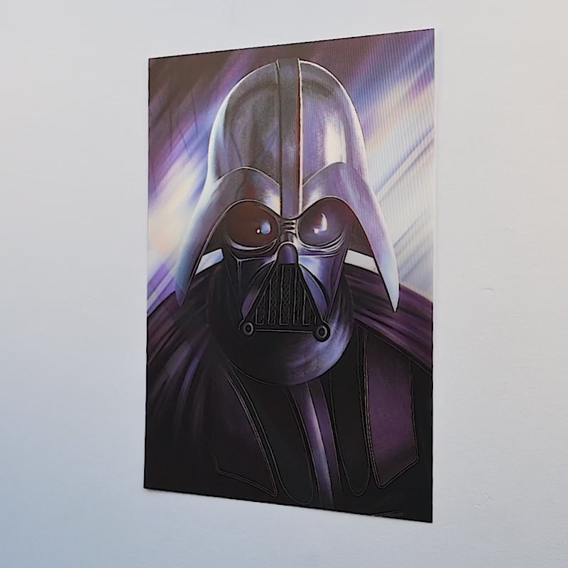 Darth Vader 3D Transition Poster – Ruvido Caso