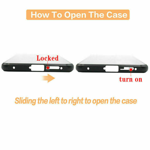 Galaxy S23 Series Double Magnetic Glass Case