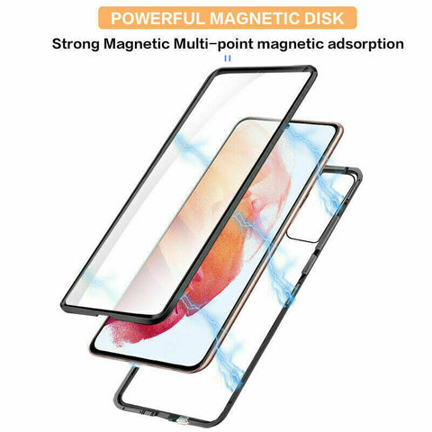 Galaxy S23 Series Double Magnetic Glass Case