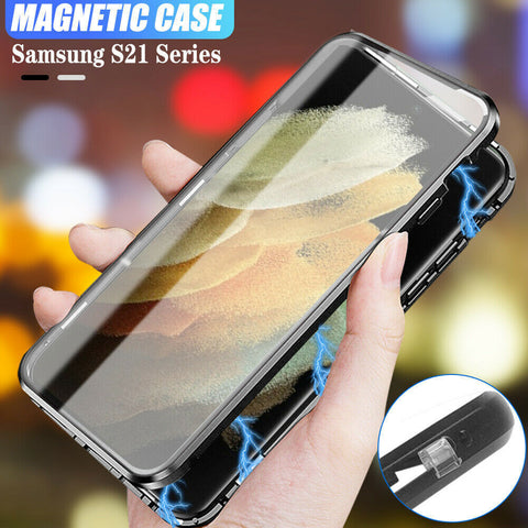 Galaxy S23 Series Double Magnetic Glass Case