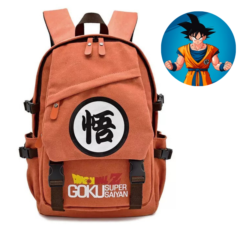 Dragon ball z orange Anime Bag Goku Super Saiyan Dragon Ball Z